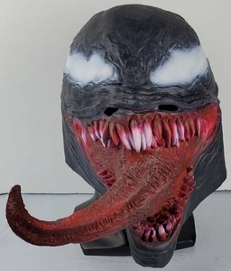 Venom Erwachsene Latex Maske Vollgesicht Halloween Cosplay Requisite - EUC - Bild 1 von 7