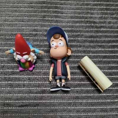 GRAVITY FALLS Jazwares gravity Falls Dipper Pines, gnomo arco-íris e pergaminho  - Imagem 1 de 4