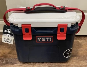 YETI Roadie 15 Hard Cooler Patriotic USA Red White Blue - Picture 1 of 3
