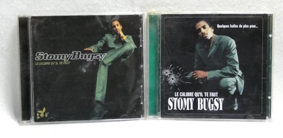 STOMY BUGSY LOT 2 ALBUM CD CALIBRE QU'IL TE FAUT + QUELQUES BALLES DE PLUS RAP - Photo 1/4