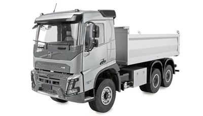 Amewi Volvo FMX E015 Muldenkipper 6x4 RTR 1:14 Silber RC LKW mit LED - Bild 1 von 4