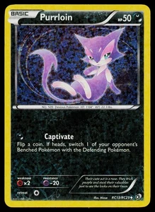 Pokemon Karte Legendäre Schätze: Strahlende Sammlung RC13/RC25 Purrloin Holo - Bild 1 von 2