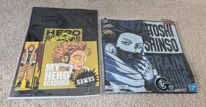 Menge 2 My Hero Academia BANDAI SPIRITS Anime Hitoshi Shinso Handtuch & Falken Ordner - Bild 1 von 6