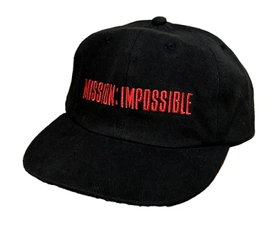 vintage 1995 Mission Impossible cult action movie snapback hat cap - Image 1 of 3