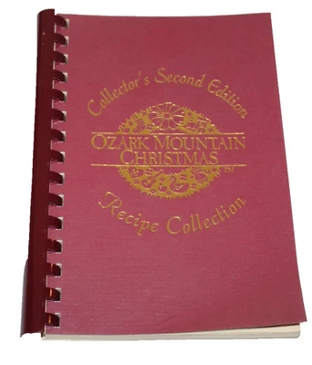 Ozark Mountain Christmas Recipe Collection Cookbook 1996 Collectors 2nd Edition - Image 1 of 3