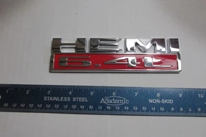 Factory 2019-2022  Dodge  Hemi 6.4L emblem Free Shipping - Picture 1 of 4