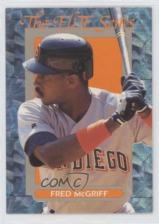 1993 Donruss The Elite Series /10000 Fred McGriff #19 HOF - Image 1 of 2