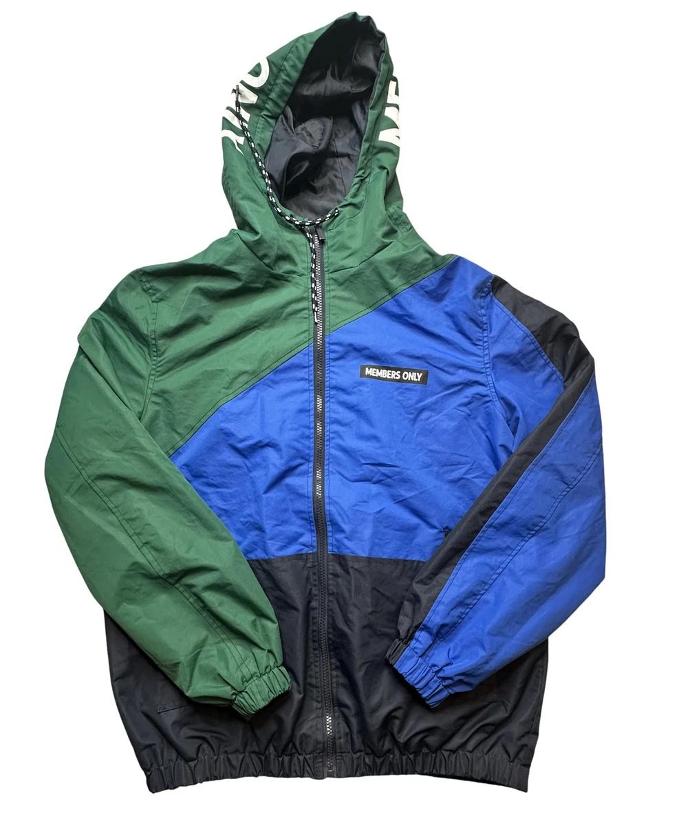 Members Only Green Windbreaker Coats, Jackets & Vests for Men for