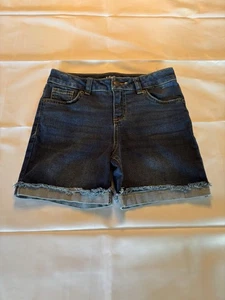 Cat & Jack Girls Jean Shorts Adjustable Size Medium / 8 - Picture 1 of 3