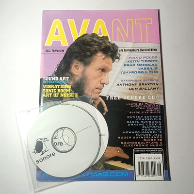 Avant jazz magazine 16 Summer 2000 with CD Moondog Howard Mandel - Imagem 1 de 4