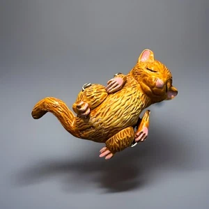 Hantel Victorian Miniatures Alice in Wonderland Collection Pewter Dormouse - Picture 1 of 5