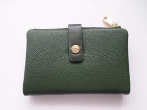 RADLEY - LARKSWOOD 2.0 - GREEN SOFT LEATHER - BIFOLD MED PURSE WALLET - RRP £79 - Picture 1 of 14