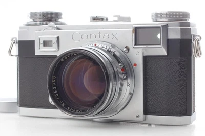 [N/NEUWERTIG] Zeiss Contax IIa Color Dial Rangefinder Camera Sonnar 50mm... - Bild 1 von 4