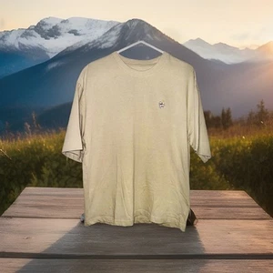 NWOT American Garage Medium Khaki Tee With Ramen Take Out Box Embroidered Skater - Picture 1 of 6