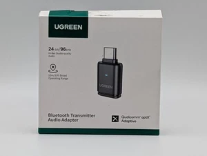 UGreen Bluetooth Transmitter Audio Adapter PC, PS5, Nintendo Switch BT501 - Picture 1 of 4