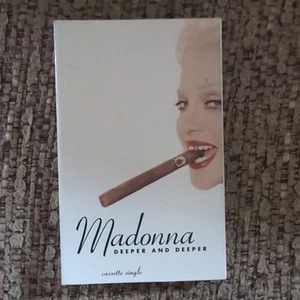 MADONNA SEALED DEEPER AND DEEPER CASSETTE SINGLE TAPE US 1992 Promo Hype Erotica - Picture 1 of 4
