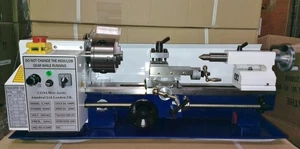 Amadeal Mini Lathe - Brand New 7x14 Machine with DRO & 4" Chuck - Metal Gears - Picture 1 of 1
