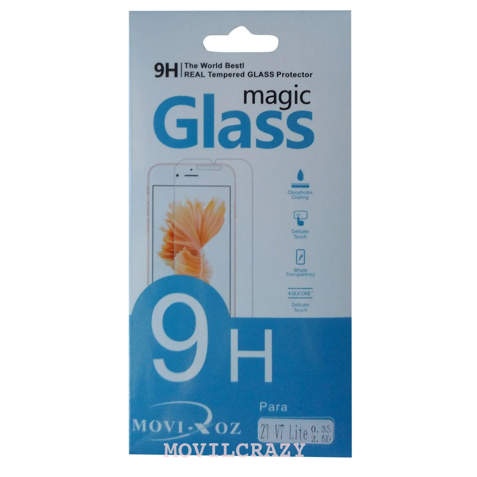 PELLICOLA PROTEZIONE SCHERMO IN VETRO TEMPERATO PER ZTE BLADE V7 LITE - Immagine 1 di 1