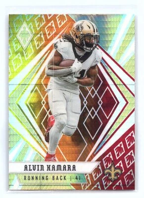 2020 Panini Phoenix #11 Alvin Kamara Fire Burst MT/NMT - Image 1 of 2