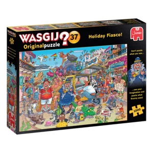 Jumbo Wasgij? Originale Puzzle 37 Vacanza Fiasco! 1000 Pezzi Puzzle - Foto 1 di 3