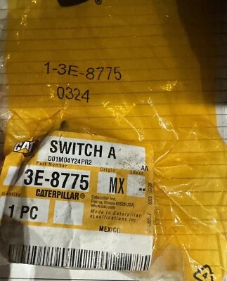 3E-8775: INTERRUPTOR BÁSICO ILUMINADO HOJA TERMINAL 24V 10 Foto 1 de 3