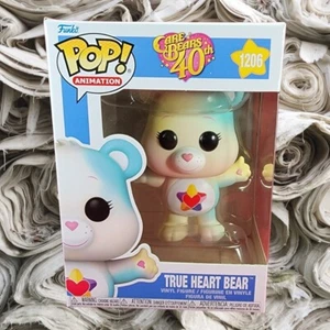 True Heart Bear Funko # 1206 (nuevo en caja) Totalmente nuevo cuidado osos verdadero corazón Oso Funko - Imagen 1 de 7