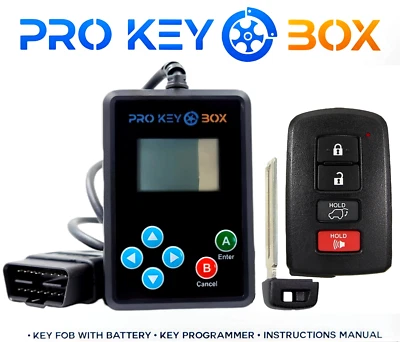 New Replacement Proxy Remote Key Fob & Programmer for 2013-2018 Toyota RAV4 - Image 1 of 4