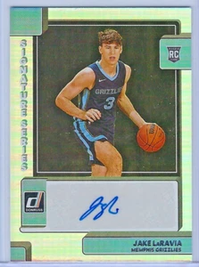 Tarjeta de novato automática Jake LaRavia - 2023 Panini Donruss Signature Seies # SS- - Imagen 1 de 2