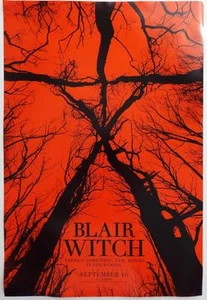 SDCC 2016 EXCLUSIVE BLAIR WITCH Poster 13 x 20 LIONSGATE - Picture 1 of 1