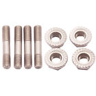 Stainless Steel 304 M8X1.25 Stud Flange Nuts Kit For T25 T28 Turbo System