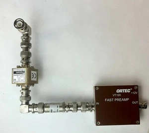 Ametek-AMT Ortec VT120 Fast Timing Preamplifier & Preamp CoaxProtector Telematic - Picture 1 of 4