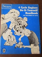 4--CYCLE ENGINES--DO IT YOURSELF HANDBOOK--CAST IRON ENGINES 8 H.P AND UP