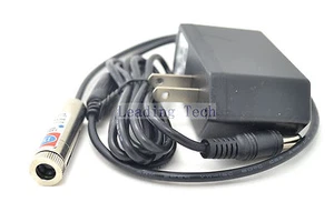 Laser Module Violet Line Laser Diode Focusable 50mW 405nm 5v with US AC Adapter - Picture 1 of 9