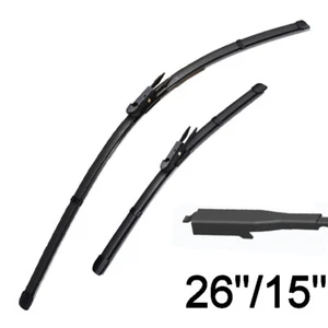 [26/15] Scheibenwischer Set Für Opel Corsa D E 2006-2019 Flachbalken Satz DE - Bild 1 von 6