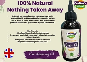 Craftor's 100 % natürliches reparierendes Zwiebelöl 150 ml UK kostenlose Lieferung - Bild 1 von 5