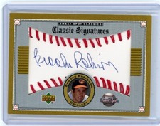 2002 Upper Deck Sweet Spot Classic Signatures Autograph #S-BR Brooks Robinson