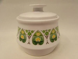 Palos Verde by Noritake Zuckerdose Progression, grüne & gelbe Blumen b405 - Bild 1 von 2
