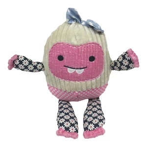 Old Navy Seriously Cute Plush Egg With Bow 14" Tall Flower & Polkadot Toy NWT - Picture 1 of 4