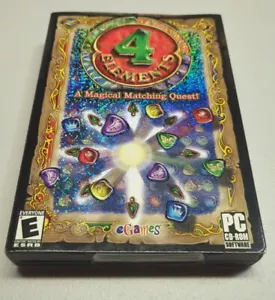SEALED eGames 4 Elements: A Magical Matching Quest! WINDOWS 2009 - Sealed - Picture 1 of 2