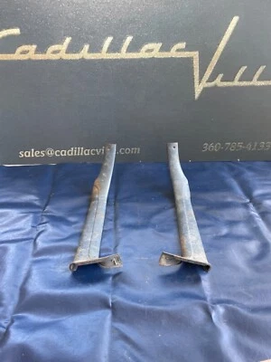 Cadillac 1956 cupé de 2 puertas interior parabrisas delantero poste pilar adorno 1955 Foto 1 de 4