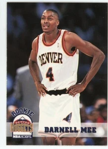 Carta Basket 1993-94 Hoops Denver Nuggets #327 Darnell Mee Rookie - Foto 1 di 2