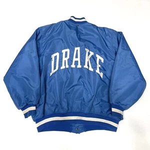 Vintage 60’s Drake University x King O’Shea Lined Nylon Snap Jacket - Size 46/XXL - Bild 1 von 8
