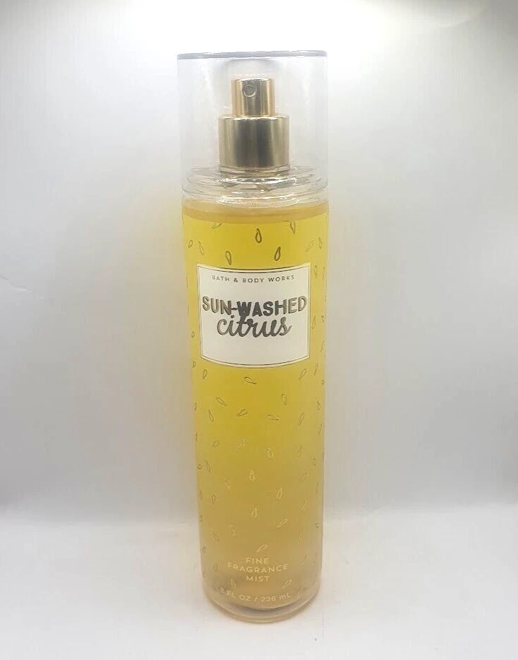 BATH AND BODY WORKS SUN-WASHED CITRUS BODY MIST 8 FL OZ  - Image 1 of 1