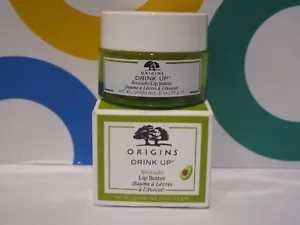 ORIGINS ~ DRINK UP AVOCADO LIP BUTTER ~ .5 OZ - Picture 1 of 1