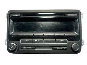 Radio 5M0035186J VW Polo 1.2 Blue Motion Technology Bj 2012 - Bild 1 von 3