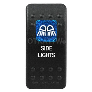 OTRATTW Carling Technologies Contura II Rocker only, SIDE LIGHTS, BLUE LENS - Picture 1 of 2