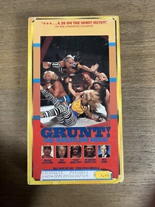 Grunt The Wrestling Movie VHS - Picture 1 of 2