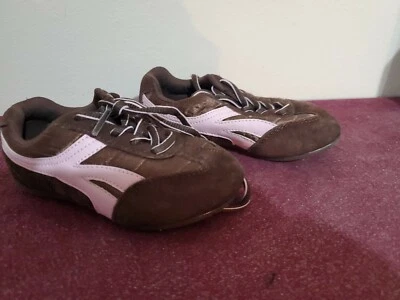 niñas 7 t marrón rosa corbata zapatos Circo Foto 1 de 3