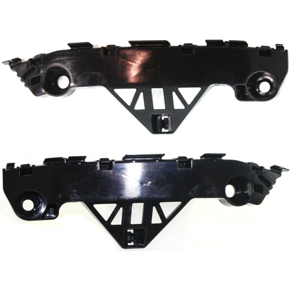For 2010-2013 Mazda 3 & 3 Sport Front New Bumper Retainer Black 2Pc Set of2 Foto 1 de 4