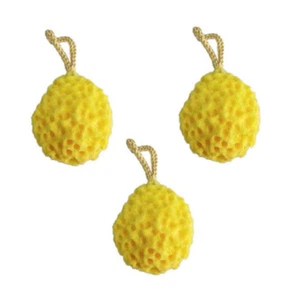  3 Pcs Honeycomb Bath Cotton Baby Body Wash Sponge Scrubber Shower - Bild 1 von 11